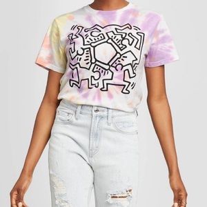 Keith Haring Tie Dye Tee 🏄🏻‍♀️